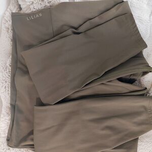 Lilias Active Olive Green Active Super Stretch Leggings